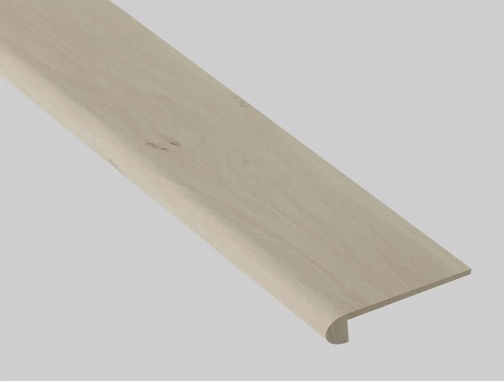 Woodhills Aaron Blonde Oak Wood Semi Gloss Look Moldings 12x1.25 close up