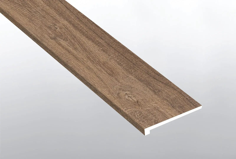 Andover Abingdale Semi Gloss Wood Look Lvt Moldings 12x1.25 close up