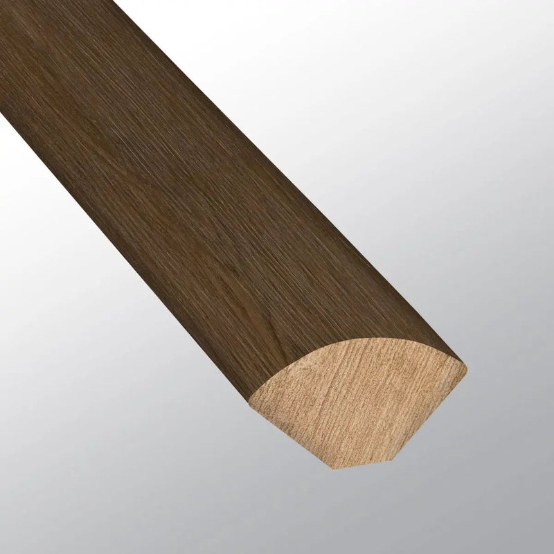 Xl Studio Adlar Semi Gloss Quarter Round Wood Look Lvt Moldings 0.64x0.75 close up