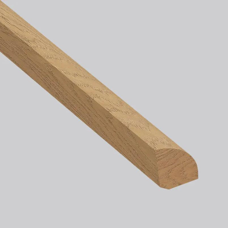 Mccarran Adriel Oak Brushed Quarter Round Wood Look Moldings 0.75x0.75 close up