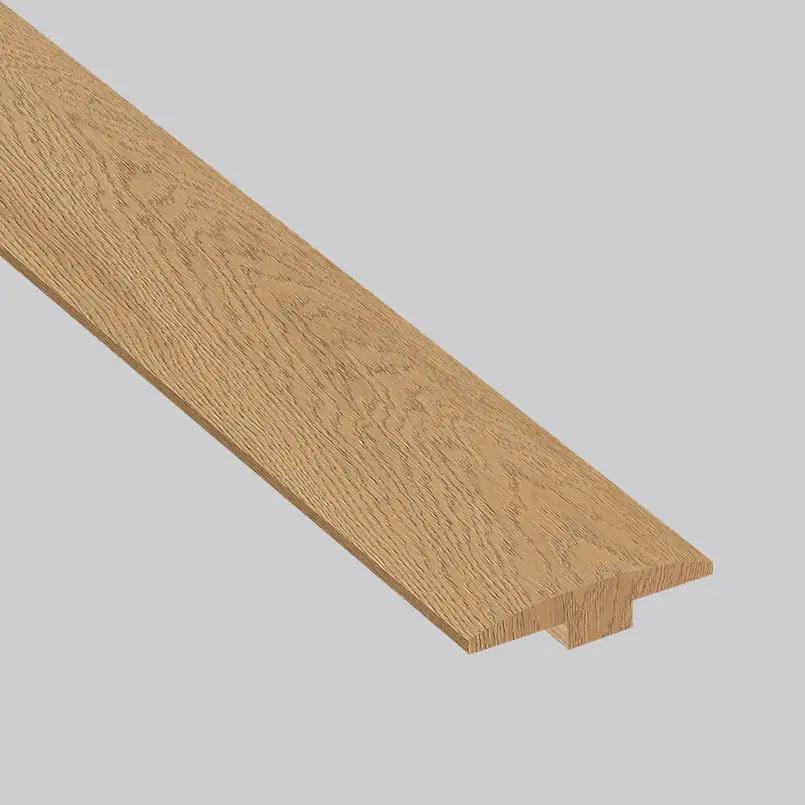 Mccarran Adriel Oak Brushed T Molding Wood Look Moldings 2x0.25 close up