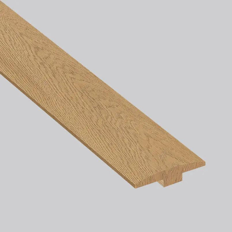 Mccarran Adriel Oak Brushed T Molding Wood Look Moldings 2x0.25 close up