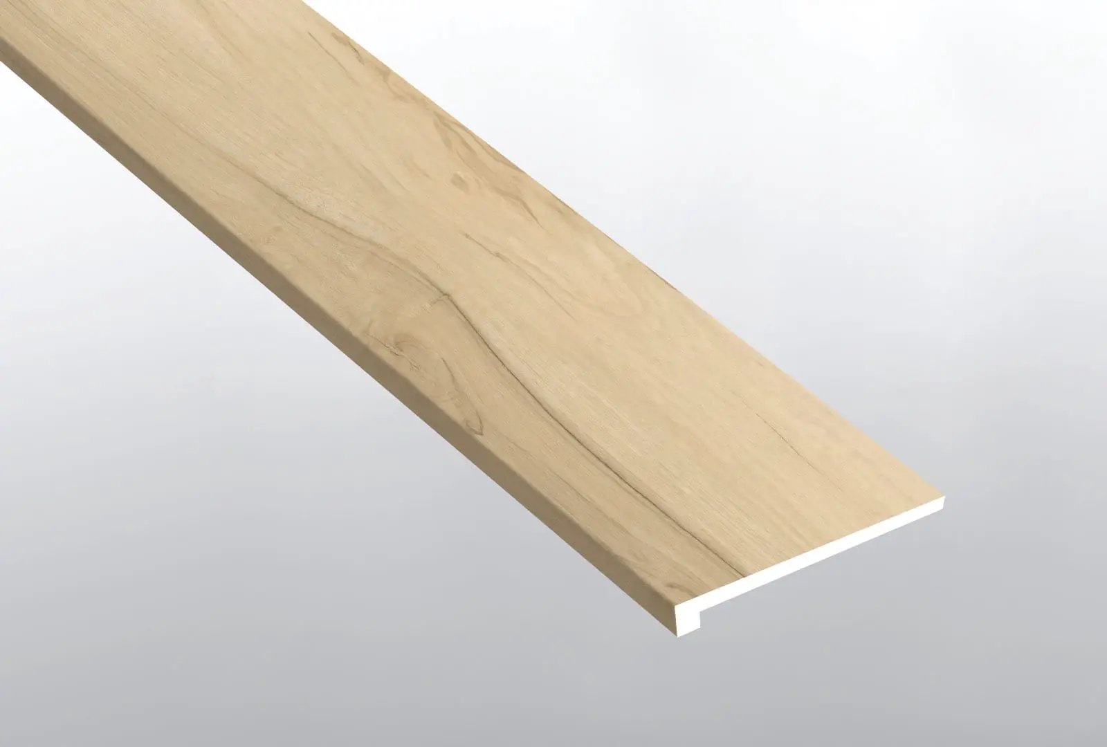 Cyrus Akadia Semi Gloss Wood Look Lvt Moldings 12x1.25 close up