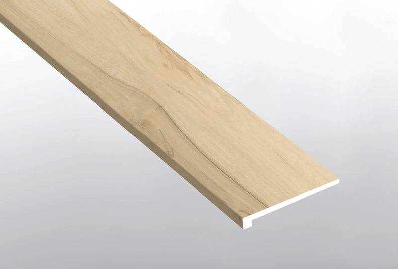 Cyrus Akadia Semi Gloss Wood Look Lvt Moldings 12x1.25 close up