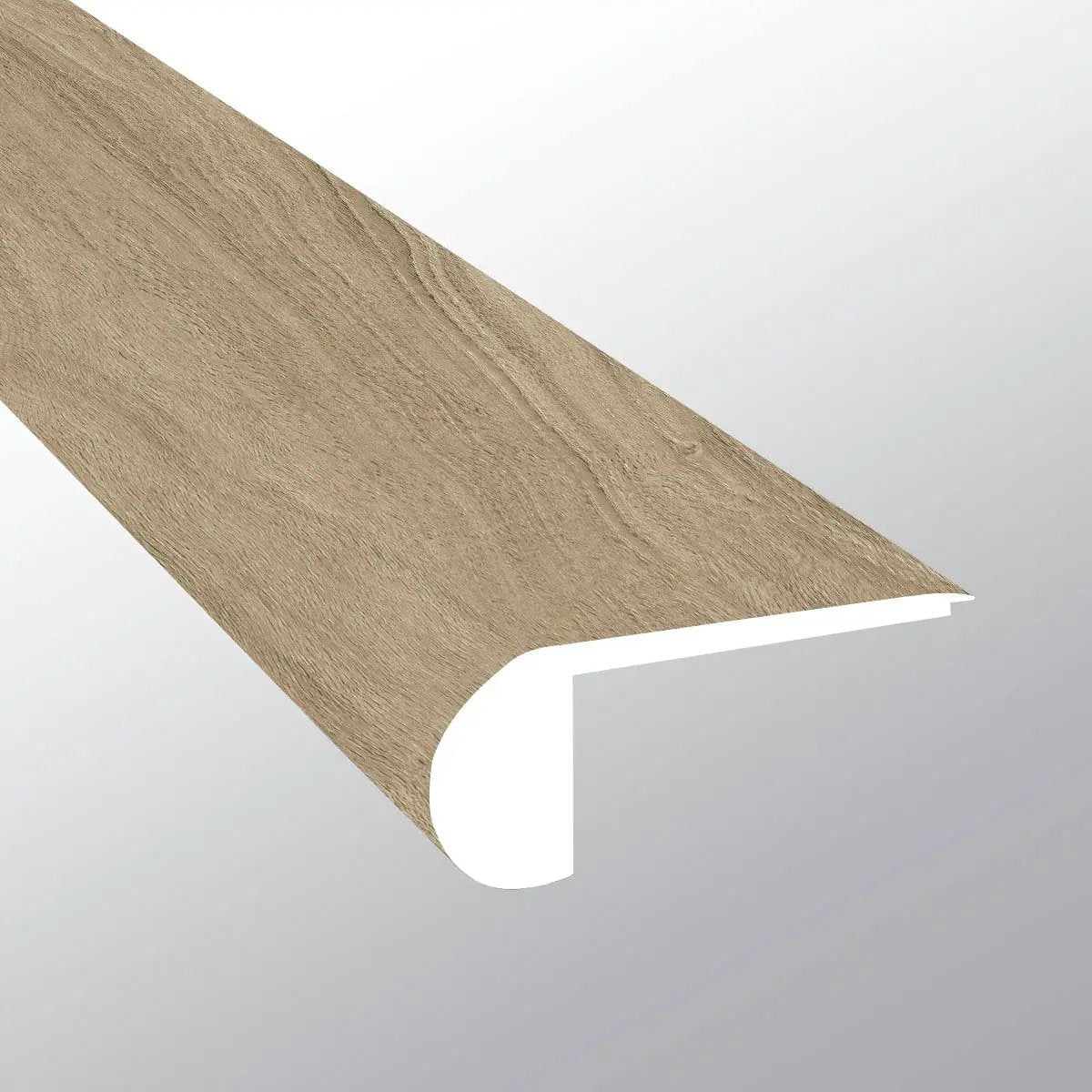 Wayne Parc Andaz Semi Gloss Flush Stair Nose Wood Look Lvt Moldings 2.75x0.75 close up