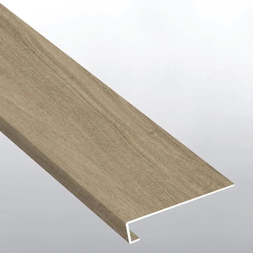 Wayne Parc Andaz Semi Gloss Wood Look Lvt Moldings 12x1.25 0.18 inch close up