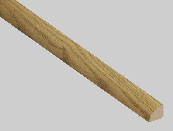 Woodhills Aura Gold Oak Wood Semi Gloss Quarter Round Look Moldings 0.64x0.75