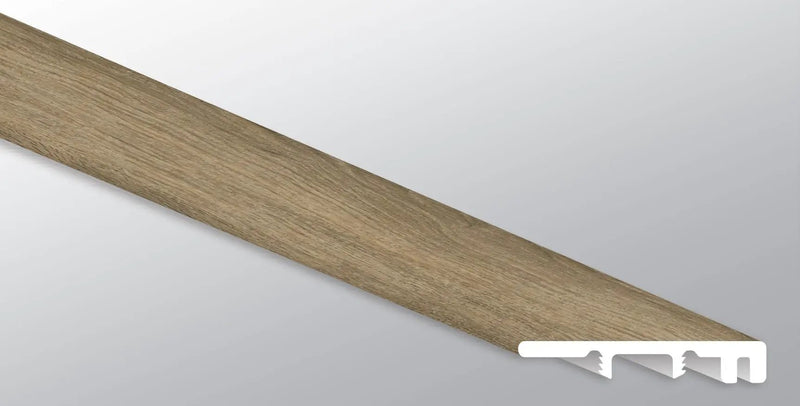 Acclima Ayla Semi Gloss Wood Look Lvt Moldings 1.5x0.25 close up