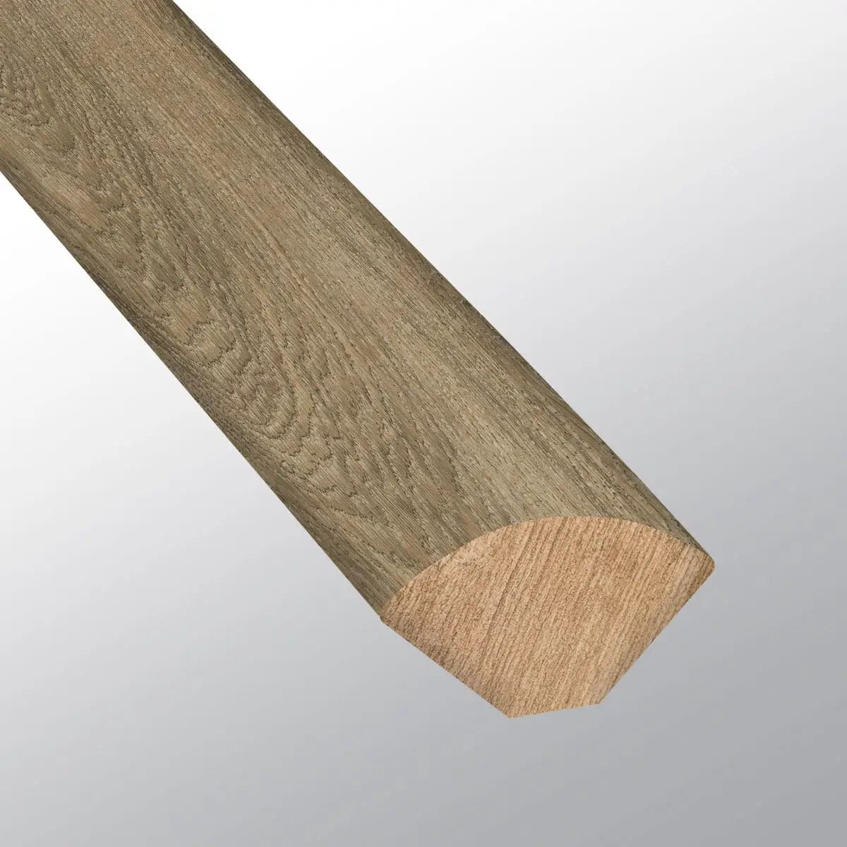 Acclima Ayla Semi Gloss Quarter Round Wood Look Lvt Moldings 0.64x0.75 close up