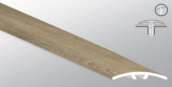 Acclima Ayla Semi Gloss Stair Riser Wood Look Lvt Moldings 1.59x0.18