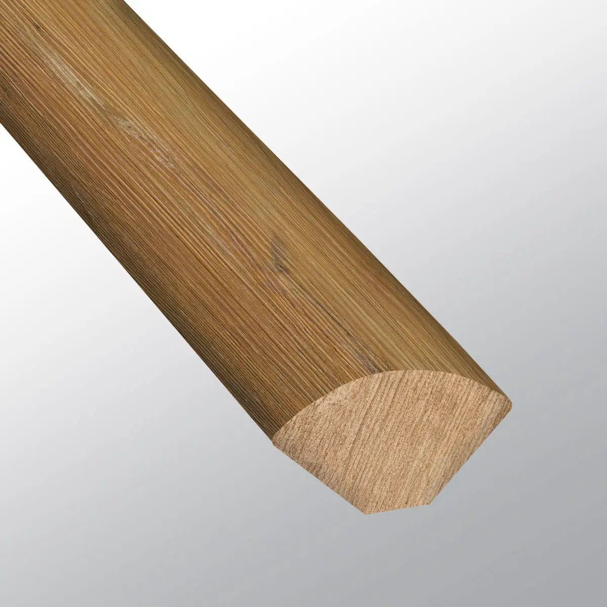 Cyrus 2.0 Barnstorm Semi Gloss Quarter Round Wood Look Lvt Moldings 0.64x0.75 close up