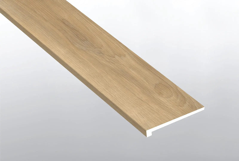 Andover Bayhill Blonde Semi Gloss Wood Look Lvt Moldings 12x1.25 close up