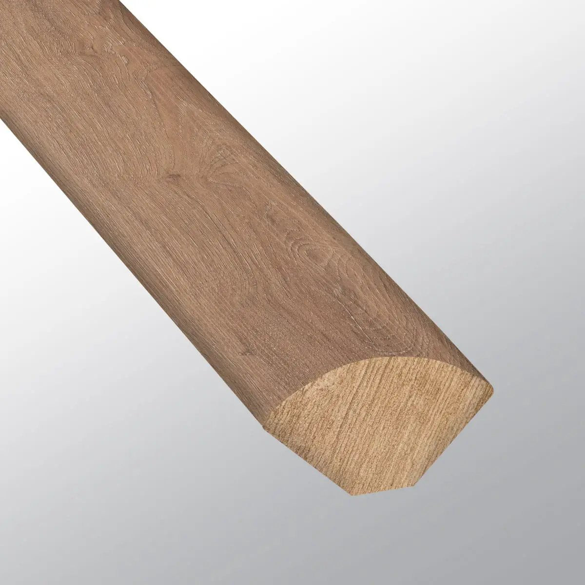 Andover Bellamy Brooks Semi Gloss Quarter Round Wood Look Lvt Moldings 0.64x0.75 close up