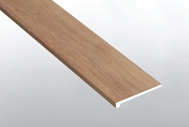 Andover Bellamy Brooks Semi Gloss Wood Look Lvt Moldings 12x1.25 close up