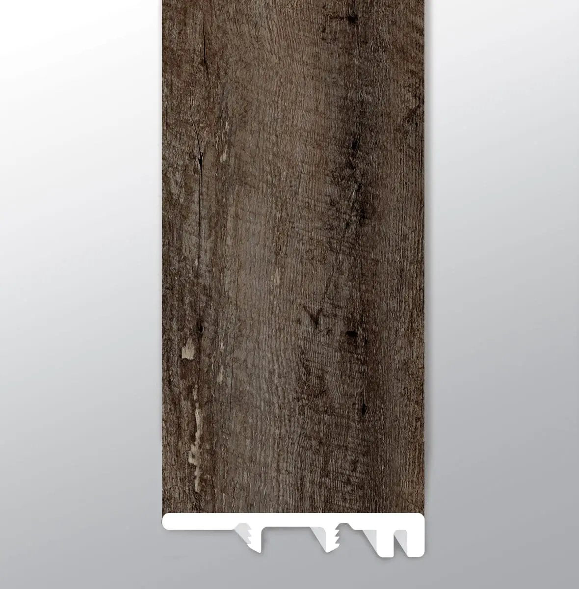 Cyrus Bembridge Semi Gloss End Cap Wood Look Lvt Moldings 1.5x0.25 close up