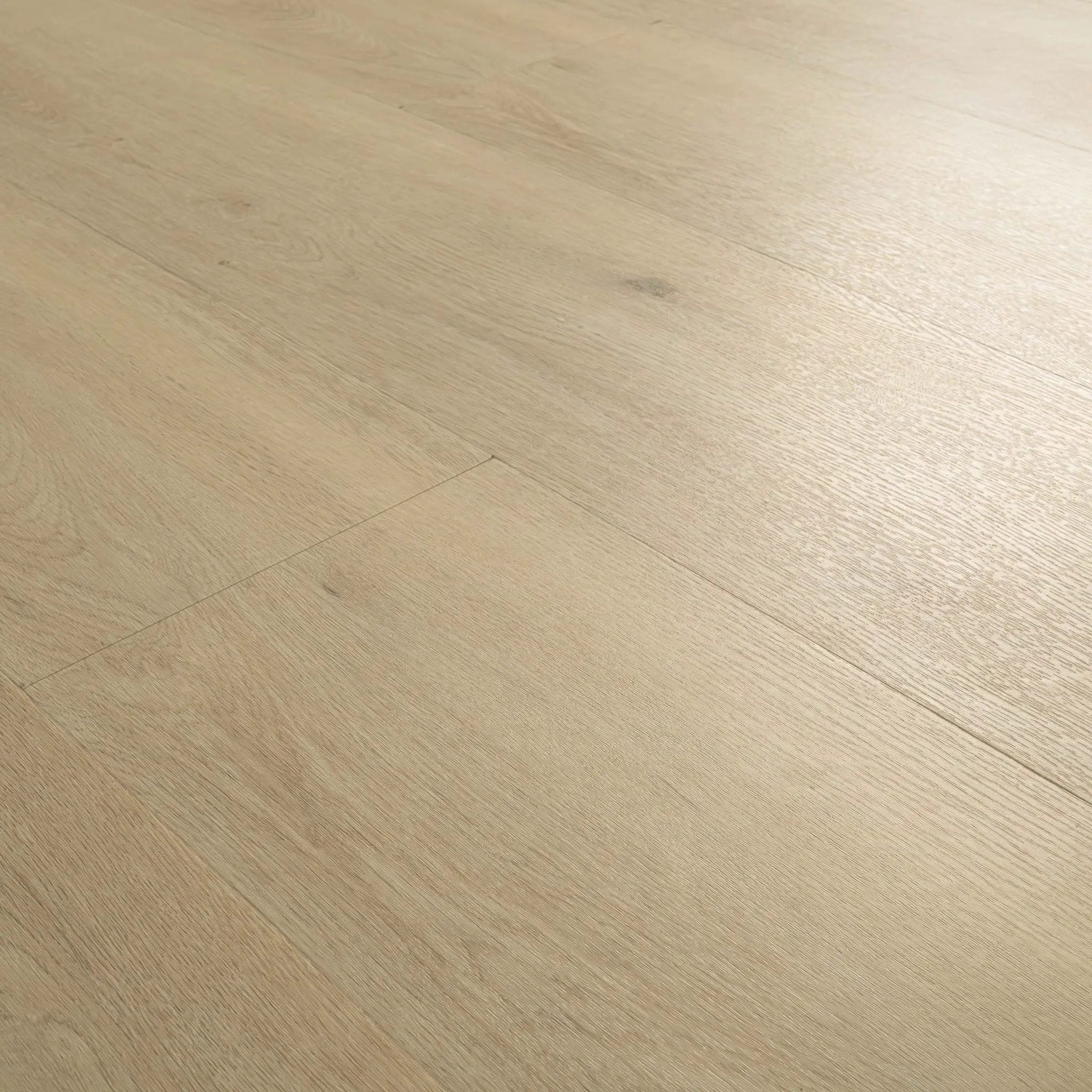 Ashton 2.0 Benton Blonde Semi Gloss Quarter Round Wood Look Lvt Moldings 0.64x0.75 angled view