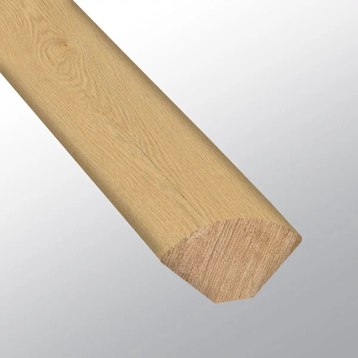 Wayne Parc Bluffview Semi Gloss Quarter Round Wood Look Lvt Moldings 0.64x0.75 close up