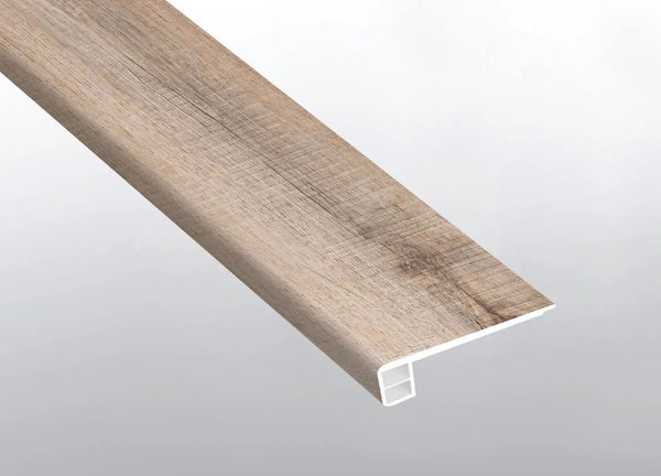 Andover Blythe Semi Gloss Flush Stair Nose End Cap Wood Look Lvt Moldings 2.75x0.75