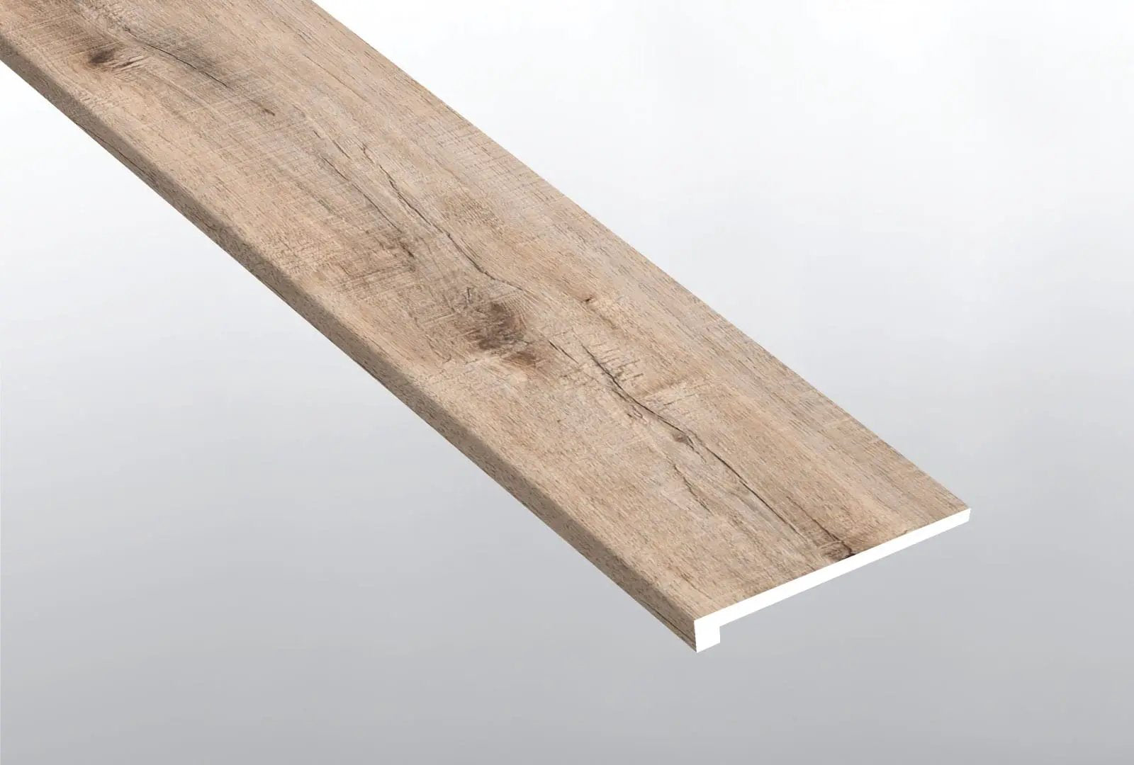 Andover Blythe Semi Gloss Wood Look Lvt Moldings 12x1.25 close up
