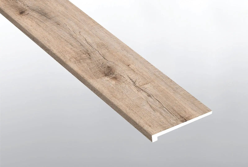 Andover Blythe Semi Gloss Wood Look Lvt Moldings 12x1.25 close up