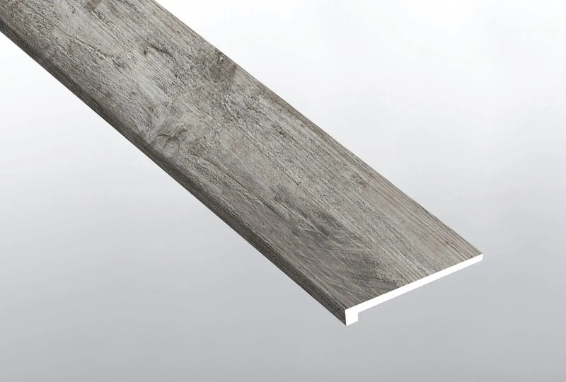 Cyrus Boswell Semi Gloss Wood Look Lvt Moldings 12x1.25 close up