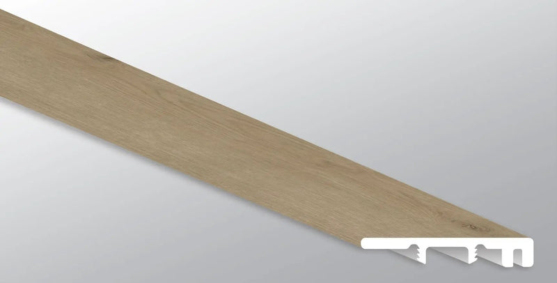 Xl Studio Bozeman Semi Gloss Wood Look Lvt Moldings 1.5x0.25 close up