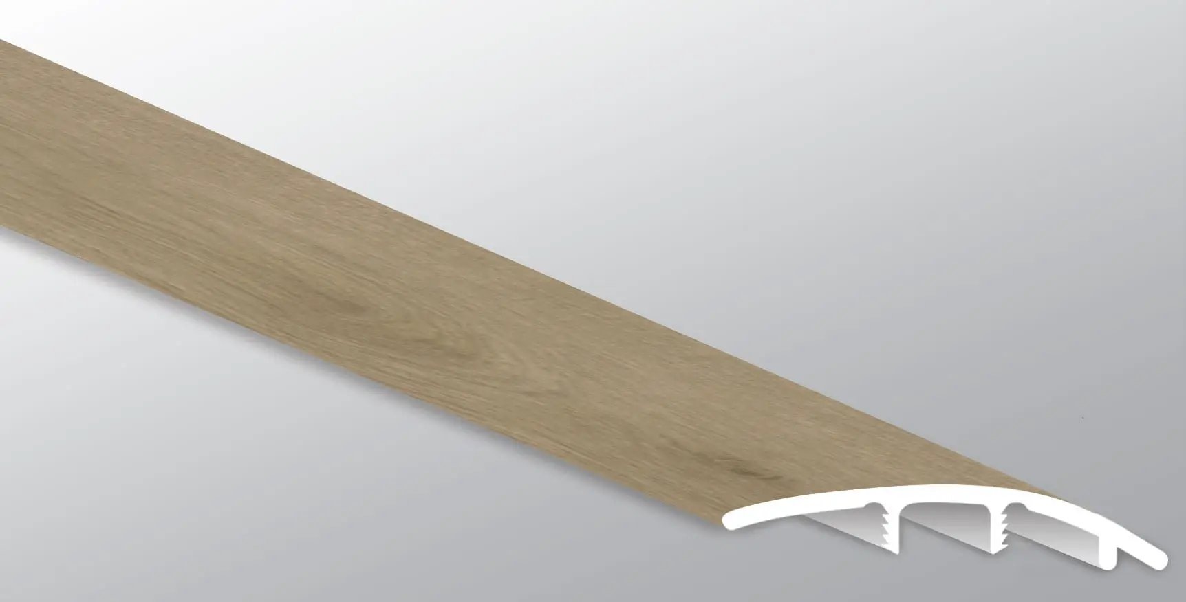 Xl Studio Bozeman Semi Gloss Stair Riser Wood Look Lvt Moldings 1.77x0.345 close up