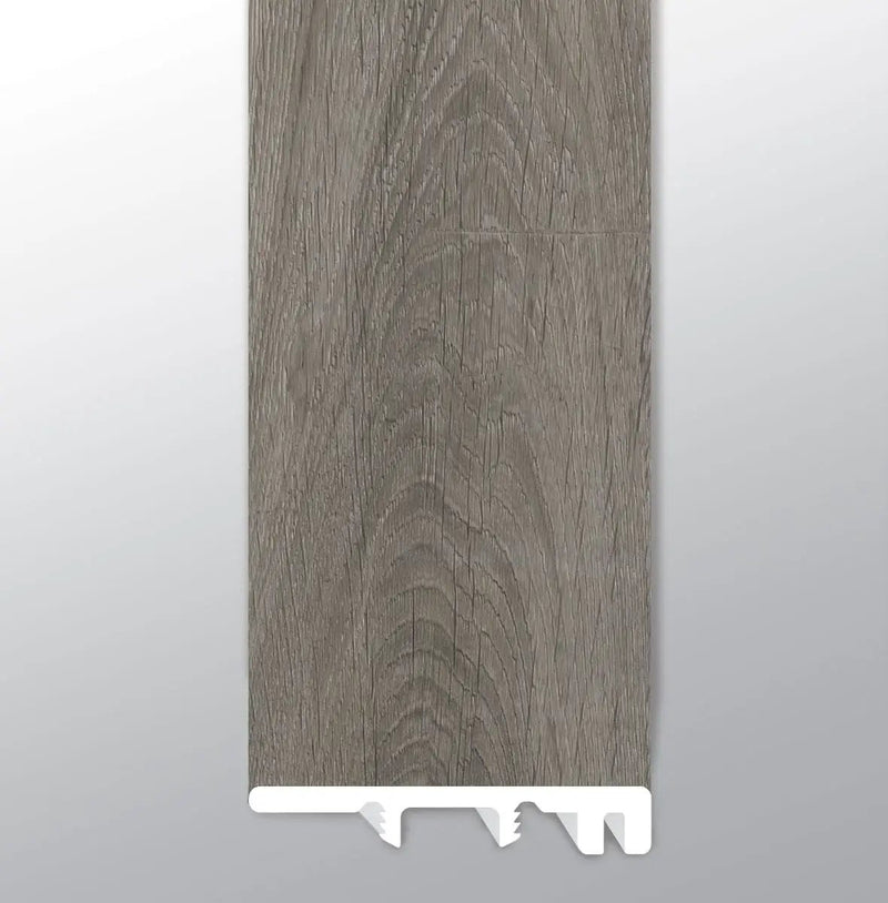 Cyrus Bracken Hill Semi Gloss End Cap Wood Look Lvt Moldings 1.5x0.25 close up