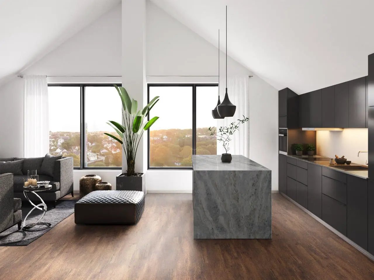 Cyrus Braly Semi Gloss Flush Stair Nose End Cap Wood Look Lvt Moldings 2.75x0.75 in a finished room