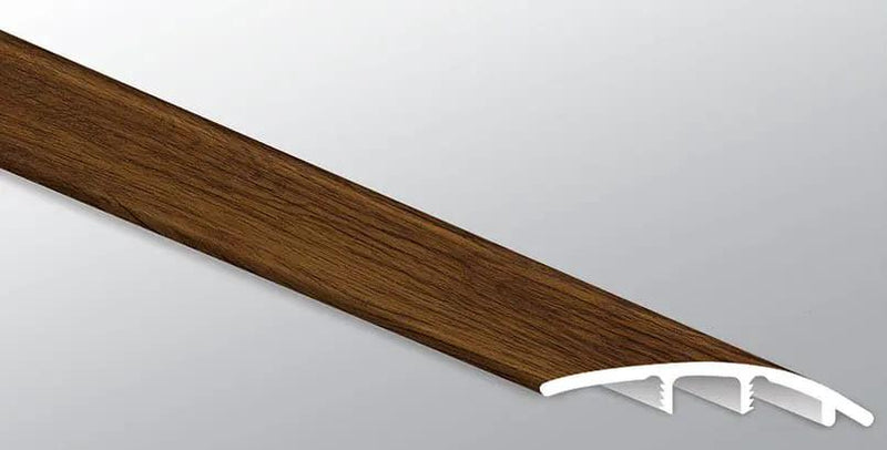 Cyrus Braly Semi Gloss Stair Riser Wood Look Lvt Moldings 1.77x0.345 close up