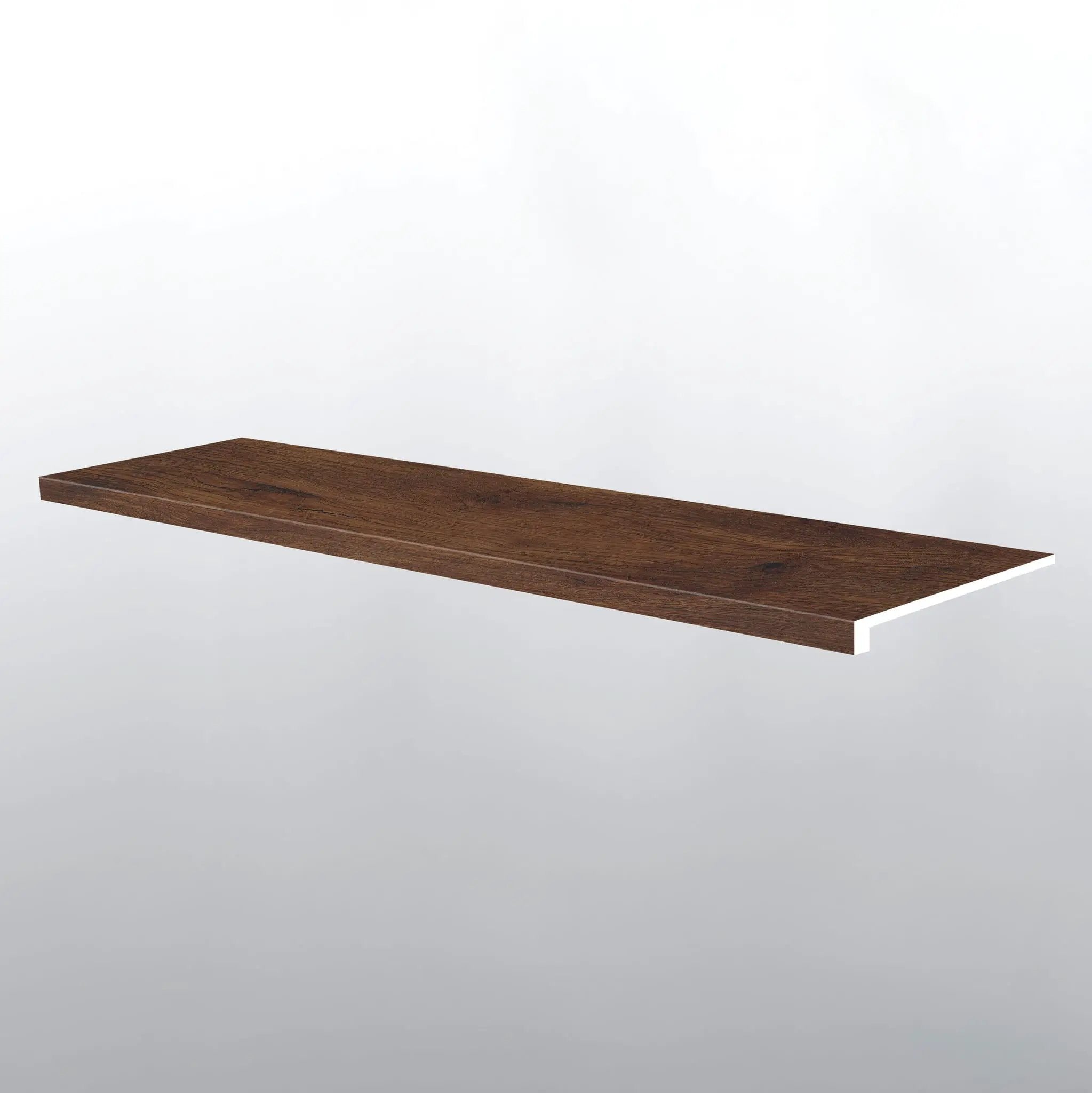 Cyrus Braly Semi Gloss Wood Look Lvt Moldings 12x1.25 close up