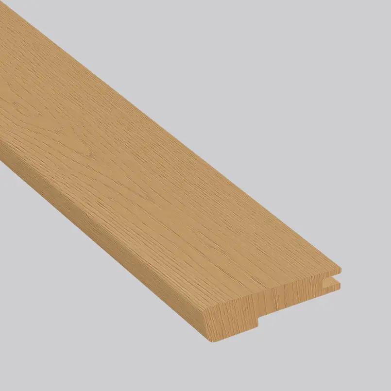 Ladson Bramlett Brushed Flush Stair Nose End Cap Wood Look Moldings 3x0.5 close up
