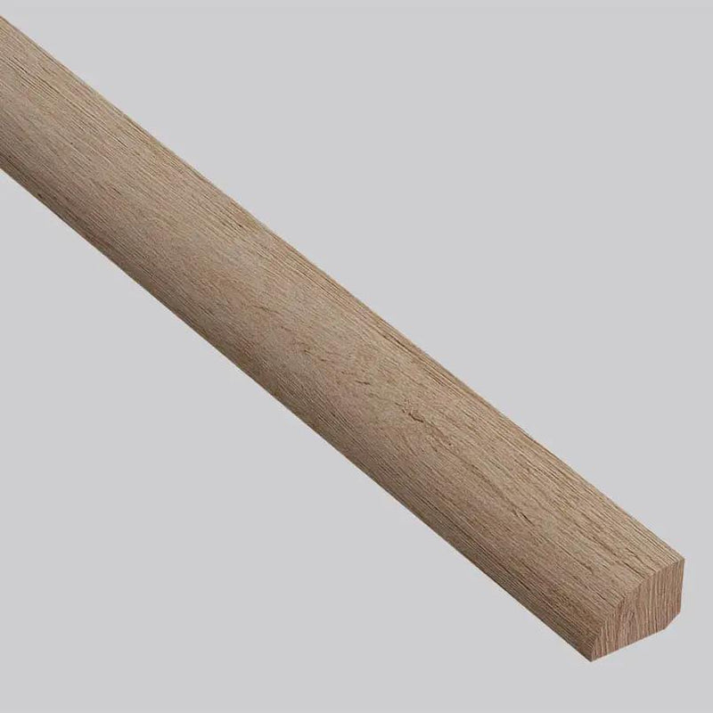 Smithcliffs Brockton Semi Gloss Quarter Round Wood Look Rigid Core Moldings 0.64x0.75 close up