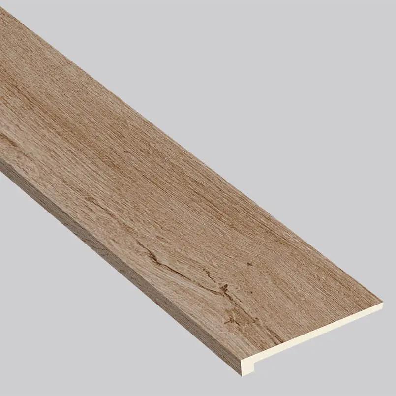 Smithcliffs Brockton Semi Gloss Wood Look Rigid Core Moldings 12x1.25 close up