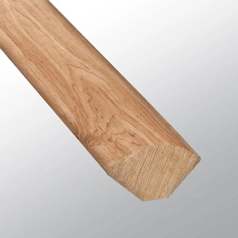 Cyrus Brookline Semi Gloss Quarter Round Wood Look Lvt Moldings 0.64x0.75 close up