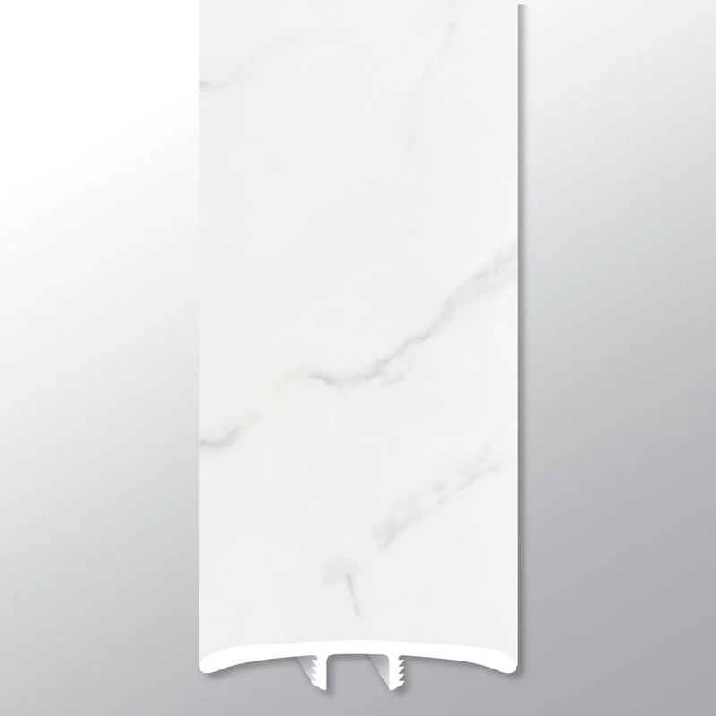 Trecento Calacatta Marbello Semi Gloss Lvt Moldings 1.77x0.28 close up