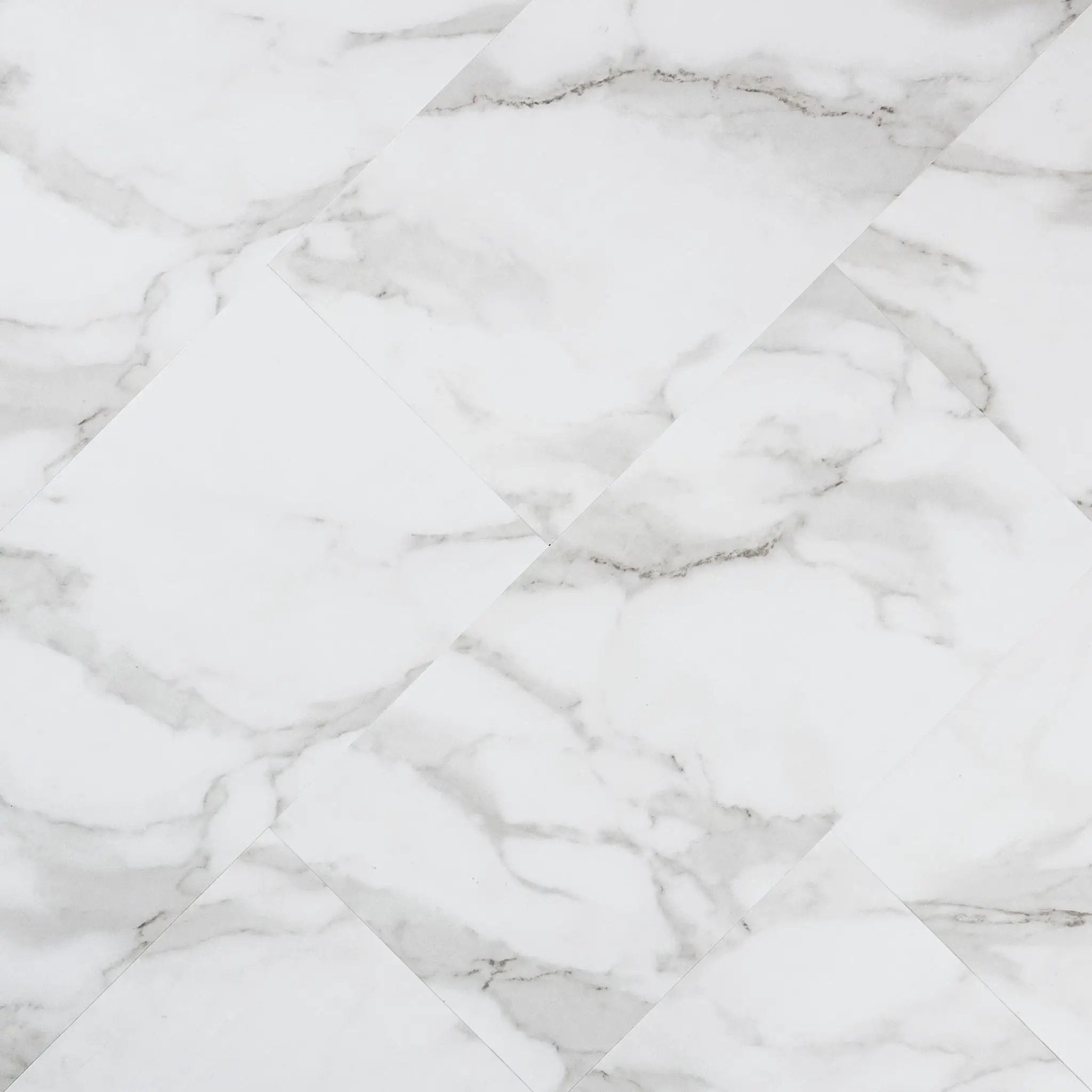 Trecento Calacatta Venosa Gold Semi Gloss Overlap Stair Nose Marble Look Lvt Moldings 2.23x1.03 angled view