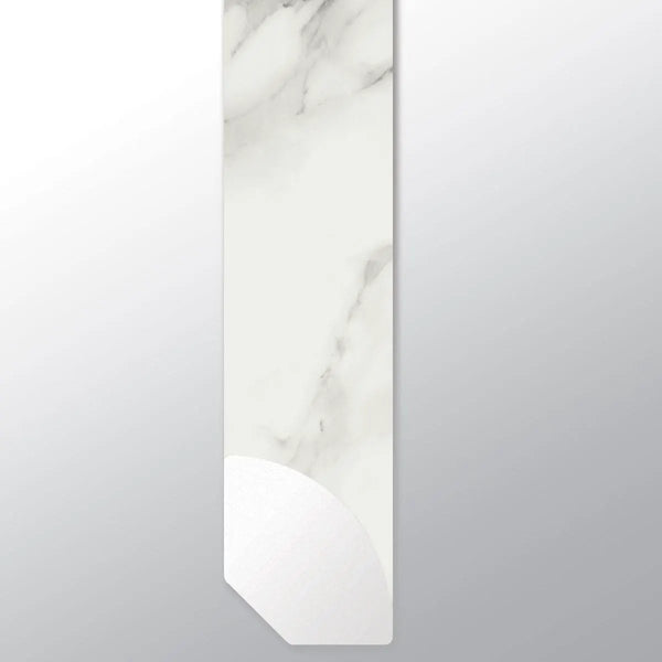 Trecento Calacatta Venosa Gold Semi Gloss Quarter Round Marble Look Lvt Moldings 0.64x0.75