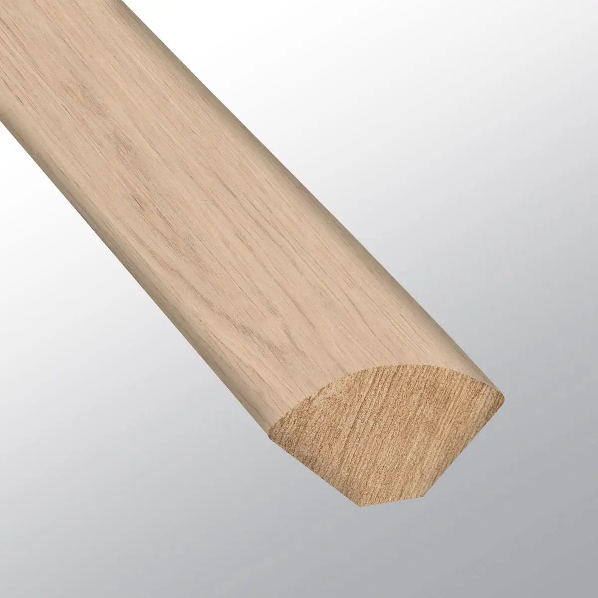 Cyrus Chester Hills Semi Gloss Quarter Round Wood Look Lvt Moldings 0.64x0.75 close up