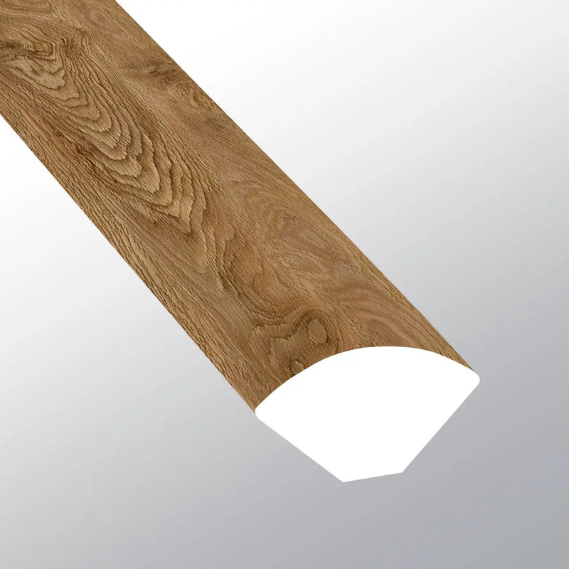 Ashton Colston Park Semi Gloss Quarter Round Wood Look Lvt Moldings 0.64x0.75 close up