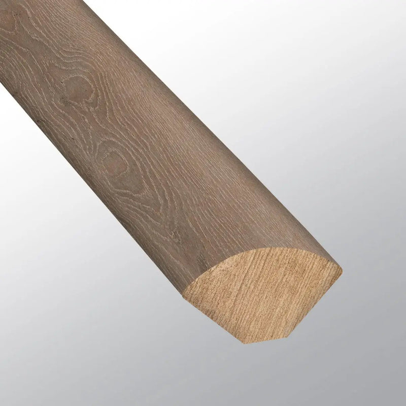 Cyrus Cranton Semi Gloss Quarter Round Wood Look Lvt Moldings 0.64x0.75 close up