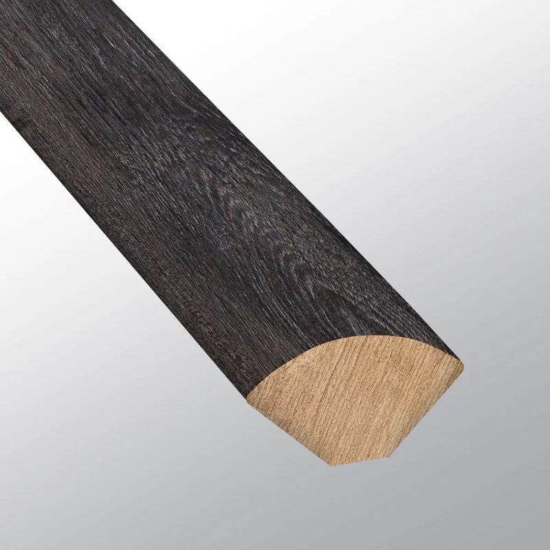 Andover Dakworth Semi Gloss Quarter Round Wood Look Lvt Moldings 0.64x0.75 close up