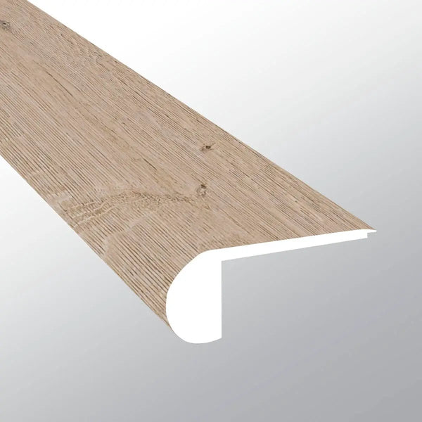 Andover Daria Umber Semi Gloss Flush Stair Nose Wood Look Lvt Moldings 2.75x0.75