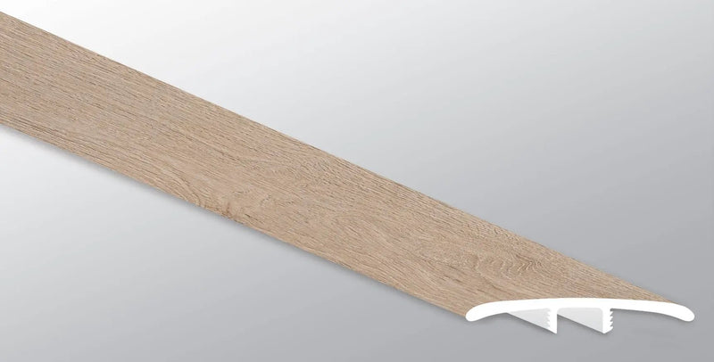 Andover Daria Umber Semi Gloss T Molding Wood Look Lvt Moldings 1.77x0.28 close up