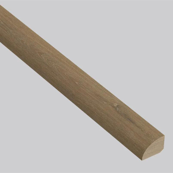 Smithcliffs Delray Semi Gloss Quarter Round Wood Look Rigid Core Moldings 0.64x0.75