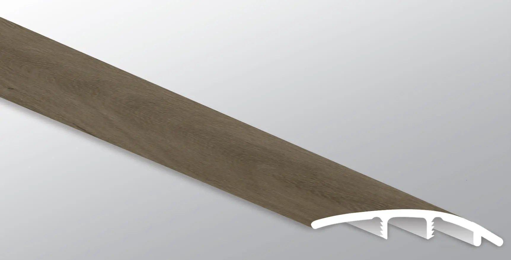Xl Studio Doack Semi Gloss Stair Riser Wood Look Lvt Moldings 1.77x0.345 close up