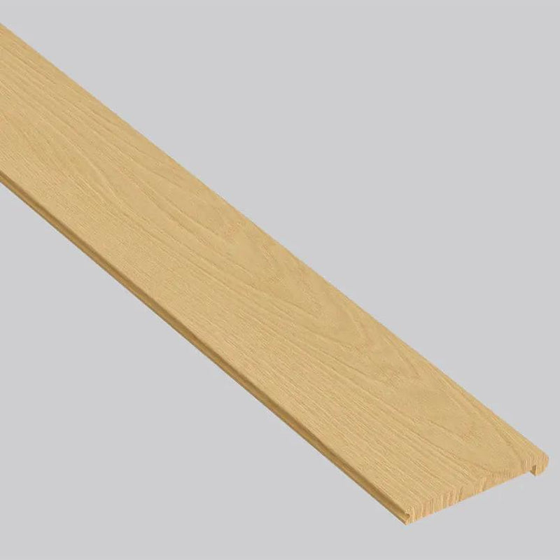 Smithcliffs Doverville Semi Gloss Flush Stair Nose Wood Look Rigid Core Moldings close up