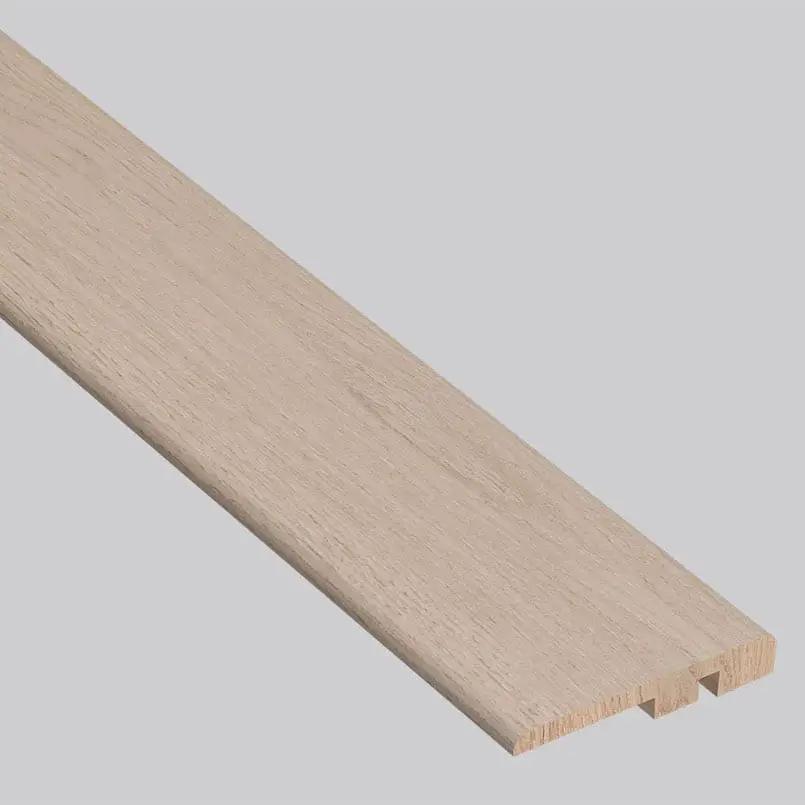 Smithcliffs Driftway Semi Gloss End Cap Wood Look Rigid Core Moldings 1.5x0.25 close up