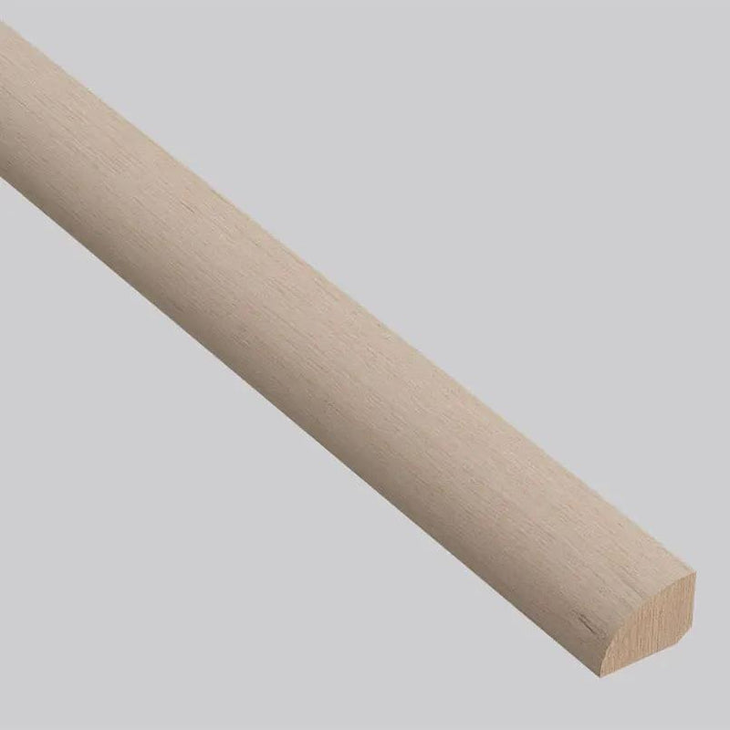 Smithcliffs Driftway Semi Gloss Quarter Round Wood Look Rigid Core Moldings 0.64x0.75 close up