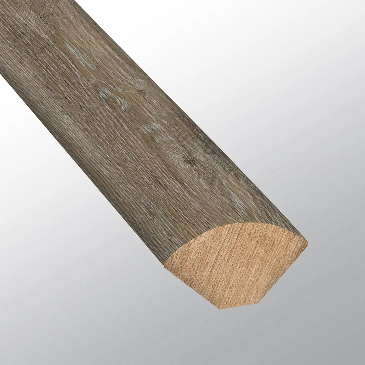 Cyrus 2.0 Dulles Tails Semi Gloss Quarter Round Wood Look Lvt Moldings 0.64x0.75 close up